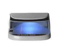 ABS Materials Portable Money Verifier Supporting Ultraviolets Light and Magnifiers for Counterfeits Banknotes Detection Automatic Sensors Included Counterfeits Bill Checkers