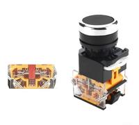 ABS Momentary Push Button 22mm 6 Colors Available(black)