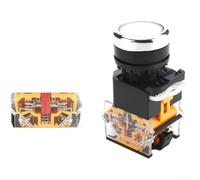 ABS Momentary Push Button 22mm 6 Colors Available(white)