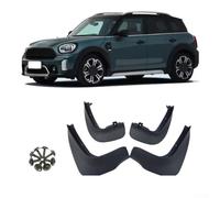 ABS Mud Flaps Set of 4 for For Mini Countryman F60 Model Years 2017 and Later For Splash Guard for Tire Wheel Arch Protection
