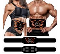 Abs Muscle Stimulator -- EMS Smart Fitness Body Muscle Training Stimulator -- Abs Stimulator Full Body Trainer -- 8 Modes & 19 Intensities--EMS Abdominal Toner for Men and Women