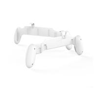 ABS NonSlip Grip Handle for Nintendo Switch 2 with Ergonomic Design to Enhance Control and Comfort in Extended Playing (White)