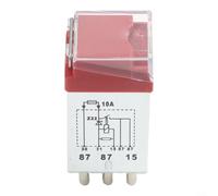 ABS Overload Protection For Relay Compatible with For Mercedes W124 W126 W201 R107| 12V 10A Engine Electrical Switch Replacement OEM 2015400845
