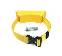 Abs Oxygen Cylinder Wall Mount Bracket, Adjustable Shoulder Strap For Secure Mounting, Thickened For Scratch And Wear Resistance, Quick-release Safety Buckle