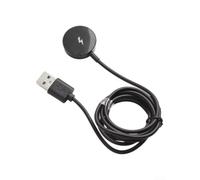 ABS PC Charger Cable for Fossil for Gen 1 2 3 Long Life ABS(black) | Fast USB charging, compatible for Gen 1 2 for 3, for Q series, Founder, Wander, for marshal models, white color option