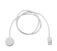 ABS PC Charger Cable for Fossil for Gen 1 2 3 Long Life ABS(White) | Fast USB charging, compatible for Gen 1 2 for 3, for Q series, Founder, Wander, for marshal models, white color option