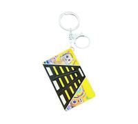 ABS Piano Rhythm Keychain Portable Music Toy for Kids Interactive Educational Kids Interactive Rhythm Keychain