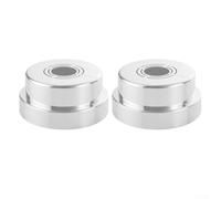 ABS Pipe Cover Decor 1/2 3/4 Inch 2-Pack White(White)