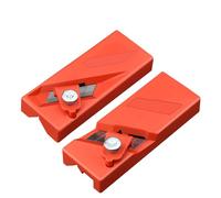 ABS Plasterboard Chamfering Planer Wood Edges Trimming Tool Tilt 45° Oblique Angle Ceiling Decorative Planer for Fiberboard Wood Board Acoustic Panel