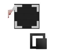 ABS Plastic Access Panel for Tiled Plasterboard, Self-Adhesive Inspection Cover for Loft and Fuse Box, Smooth Surface Opening Flap