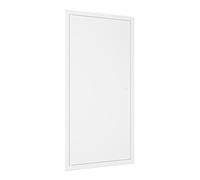 ABS Plastic Access Panel Push to Open - Durable Inspection Hatch Door - UV Resistant, Flush Fit for Wall, Ceiling & Drywall - Concealed Hinges - Easy Installation. (200 x 400 mm)