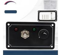 ABS Plastic Bilge Pump Control Switch 5 Current | Manual and auto modes, IP44 waterproof rating, red green LED status lights, easy terminal wiring