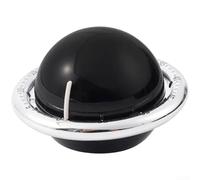 ABS Plastic Cooking Timer Mechanical Wind Up 8.5cm(Black)