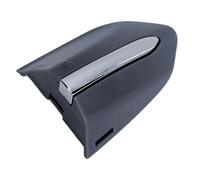 ABS Plastic Driver Door Handle Lock Bezel for 2015-2020, Chrome Plated Front Left Door Handle Lock Cap Replacement