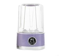 ABS Plastic for mini Washer 20cm Compact for Travel ABS Plastic(Purple) | USB rechargeable, 3000mAh for battery, cordless operation, 20x13x13cm size, ideal for travel