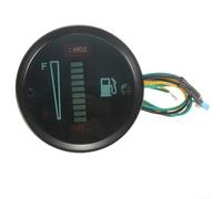 ABS Plastic Fuel Level Indicator 52mm Black Finish