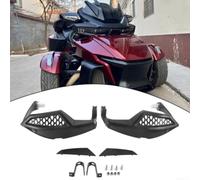 ABS Plastic Handlebar Protectors for Can-Am 2015-2023 Models | Wind and debris protection, comfortable grip, black ABS material, fits for can-am handlebars