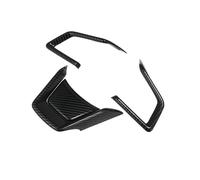 ABS Plastic Interior Steering Wheel Cover Trim for Subaru Forester Ascent SUV for Impreza for Legacy/Outback for Crosstrek 2018-2022 Carbon Fiber Patterin Black Long-lasting Protect the steering wheel