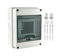 ABS Plastic Junction Box 5 Way DIN Rail Mount