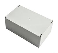 ABS Plastic Junction Box IP67 Dustproof Electronics Container With Screws Grey Utility Box For Cables 120x80x55mm(B-200 * 120 * 75mm)