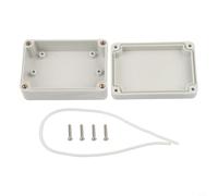 ABS Plastic Junction Box IP67 Sealed Electrical Case with Screws Grey Wiring Enclosure for Controllers 150x110x60mm(83 * 58 * 33mm)