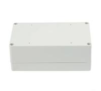 ABS Plastic Junction Box IP67 Waterproof Electronics Enclosure with Screws Grey Project Case for DIY Kits 80x50x40mm(158 * 90 * 60mm)