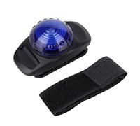 ABS Plastic LED Pet Anti Lost Pendant, Dog Night Collar Light, 5km Visibility 270° Wide Angle Luminous Collar with Magic Strap for Dogs, Blue White Red Yellow (Blue)