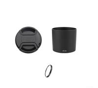 ABS Plastic Lens Hood for Canon EF 100mm f2.8L Sun Shade(Regular model) | Flower for petal design, reduces lens for flare, matte black finish, fingerprint resistant, easy bayonet mount