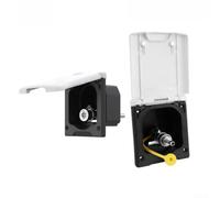ABS Plastic Outdoor Socket Box IP44 Rated White(Gas Interface)