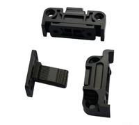 ABS Plastic Plinth Clips 25pcs Adjustable Fit | for heavy-duty ABS plastic, 5mm adjustable fit, secure for snap-on design, black finish, 25-pack value