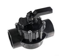 ABS Plastic Pool Valve 2-Port Leak-Proof Design