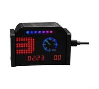 ABS Plastic Racing Dashboard 9.2cm Compact Sim Rig Display | Fits tight spaces, 9.2x6.5x4.3cm size, works with for thrustmaster, for logitech, for moza wheels