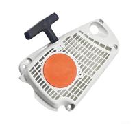 Abs Plastic Recoil Starter Assembly Compatible With Ms194t And Ms194c Chainsaws Replace Part 1137 080 2115 Efficient Hand Pull Ignition System For Yard Work White Color Single Piece