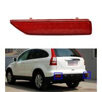 ABS Plastic Red Brake Light Covers for Honda CRV 07 08 09 | 24 bright LEDs, red lens design, requires wiring to tail lamp, fits 2007-2009 CR-V