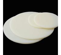 Abs Plastic Round Sheet, 45mm Diameter, 1mm-10mm Thick Rigid Disc For Diy Crafts, Cnc Cutting, Industrial Projects 4 Pieces(10MM)