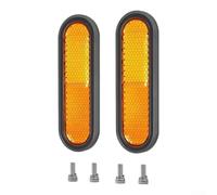 ABS Plastic Scooter Side Cover for Xiaomi for pro2 Reflective | High visibility at night, hexagonal for honeycomb pattern, fits for m365/Pro/ for 1s, orange color, pair set