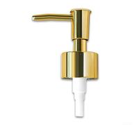 ABS Plastic Soap Pump Replacement, Lotion Soap Dispenser Pump Head With The Hose, Shampoo Conditioner Bottle Nozzle, For Kitchen Bathroom(Gold)