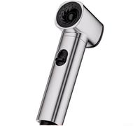 ABS Plastic Spray Nozzle Dual Function Cleaning(Bright Silver)