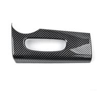 ABS Plastic Trim with Carbon Fiber Finish for Headlight Button on For Chevrolet For Trax 2023 2024 2025 Models