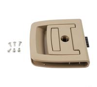 ABS Plastic Trunk Lid Handle for X5 E70 2006-2013 and X6 E71 Rear Cargo Boot Handle Replacement, Keyless Tailgate Luggage Compartment Grip, OEM（B Beige