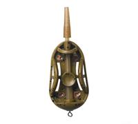 ABS Plastic Turtle Feeder Cage 7x2.5cm Olive Green(50g)
