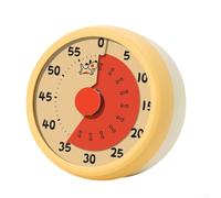 ABS Plastic Visual Timer 60 Min Silent Alarm(C)