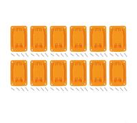 ABS Plastic Wall Mounted Tool Holder For 12V 20V Cordless Drills With Screws For Organized Garage And Workshop Use(12PCS)