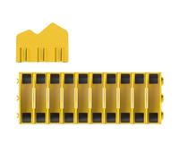 ABS Plier Cutter Organizer | Pliers Holder and Cutter Organizer | Sturdy Clamp Holder | Storage Tool Box for Cutters | Plier Organiz | Tool Box | Plier Organizer | Tool Holder for Pliers