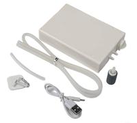 ABS Portable Aerator Pump 170g Live Bait Clip | ABS material, adjustable stainless clip, fits live bait buckets, lightweight 170g, compact size
