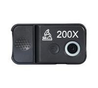 ABS Portable Microscope For All Phone Models 200x Magnification Polarizer K8R6 No Application With CPL Phone Andriod, pocket zoom New Nanozoom, cool, science android kit, science nanozoom sa