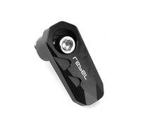 ABS protective cover For Hon@&da CMX REBEL 500 300 250 CMX300 CMX500 Motorcycle Exquisite Accessories Front Wheel ABS Sensor Protective Cover Suitable(One-black)