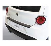 ABS Rear Bumper Protector Compatible with Alfa Romeo Mito 2008-2019 Black