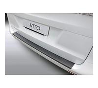 ABS Rear Bumper Protector Compatible with Mercedes Vito/V-Class/Viano 5/2014-2/2019 Black