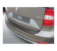 ABS Rear Bumper Protector Compatible with Skoda Yeti 2WD 2013-2017 Black